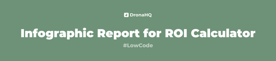 Real People, Real Stories: Generating Infographic ROI Report